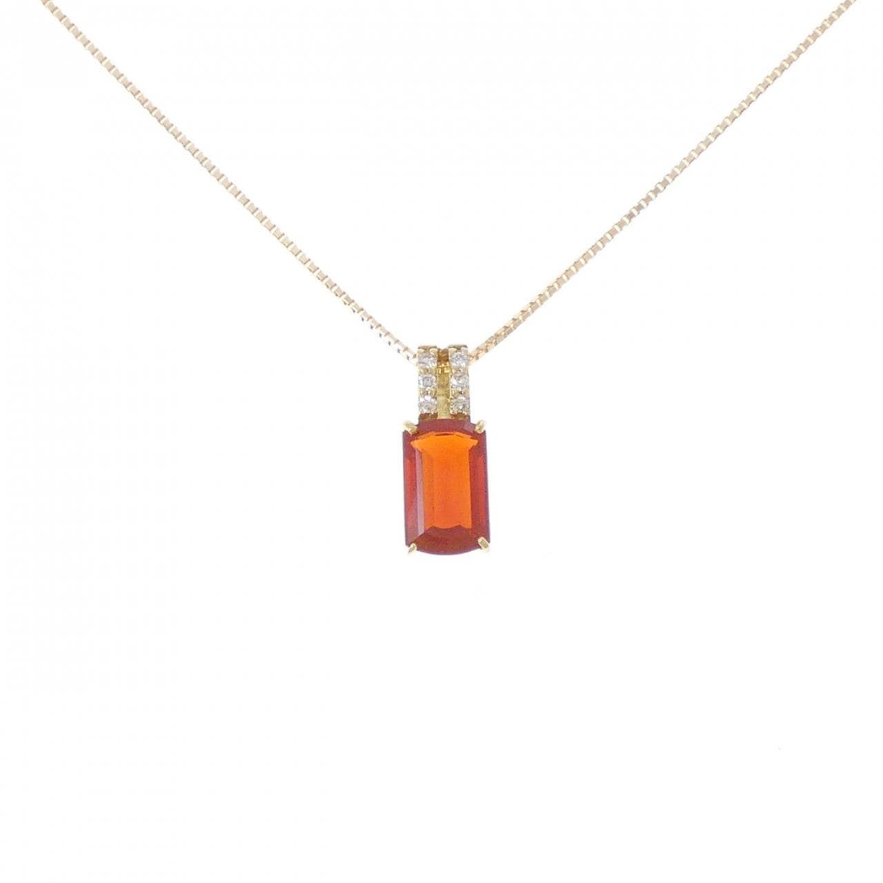 K18YG オパール ネックレス 1.35CT