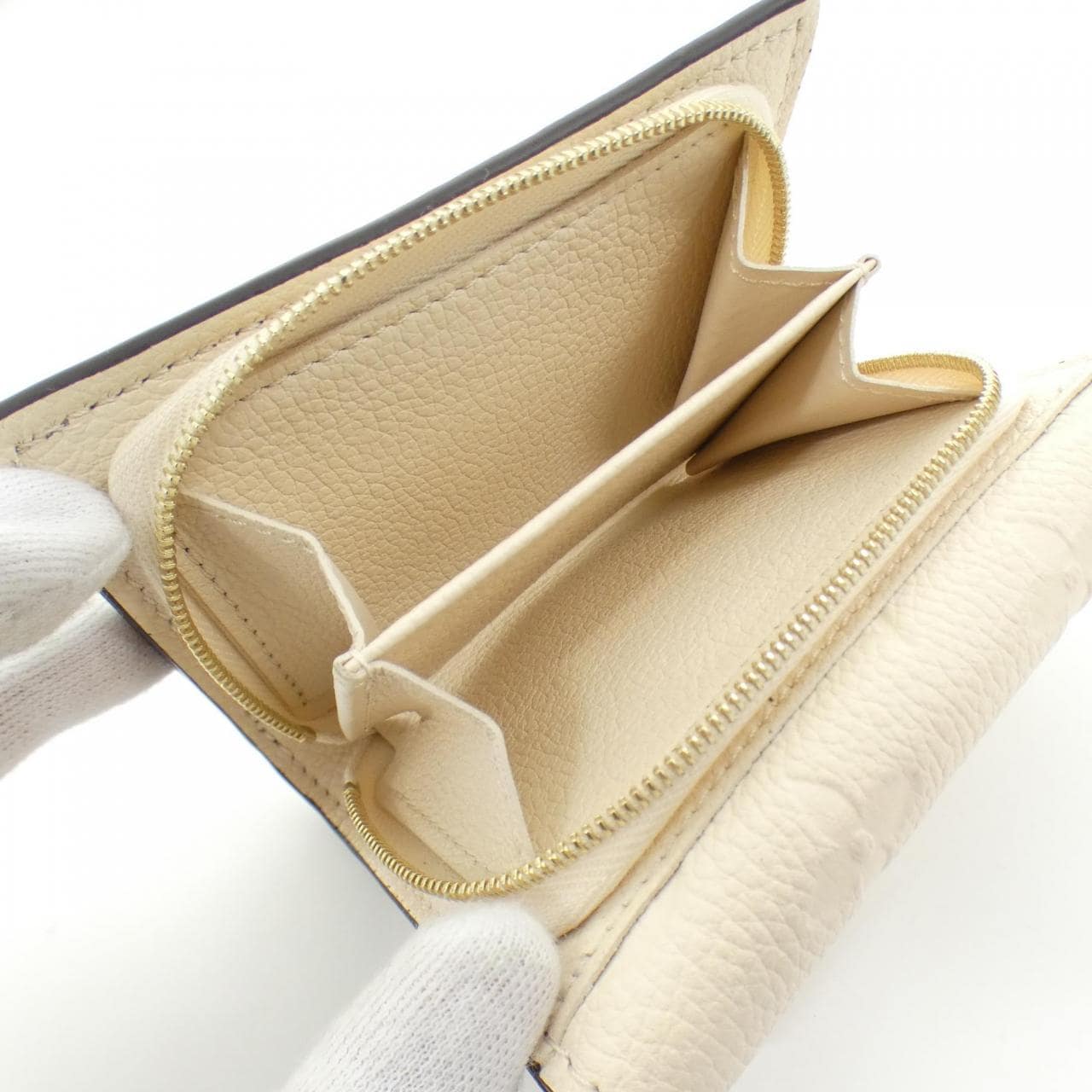 LOUIS VUITTON Monogram Empreinte Métis短款M81071 皮夾