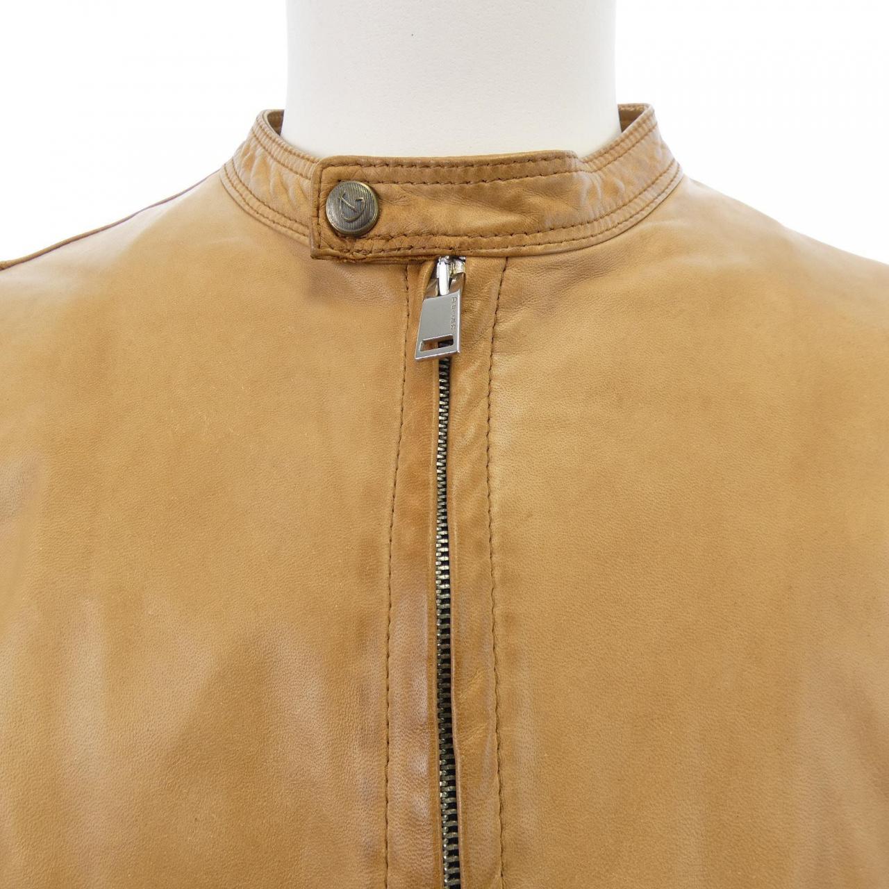 DELAN レザーライダースジャケット