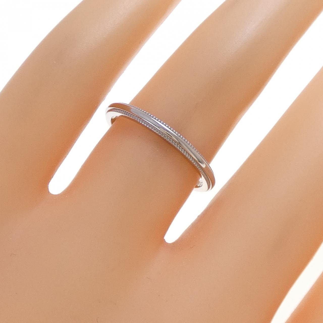 ティファニー ミルグレイン リング