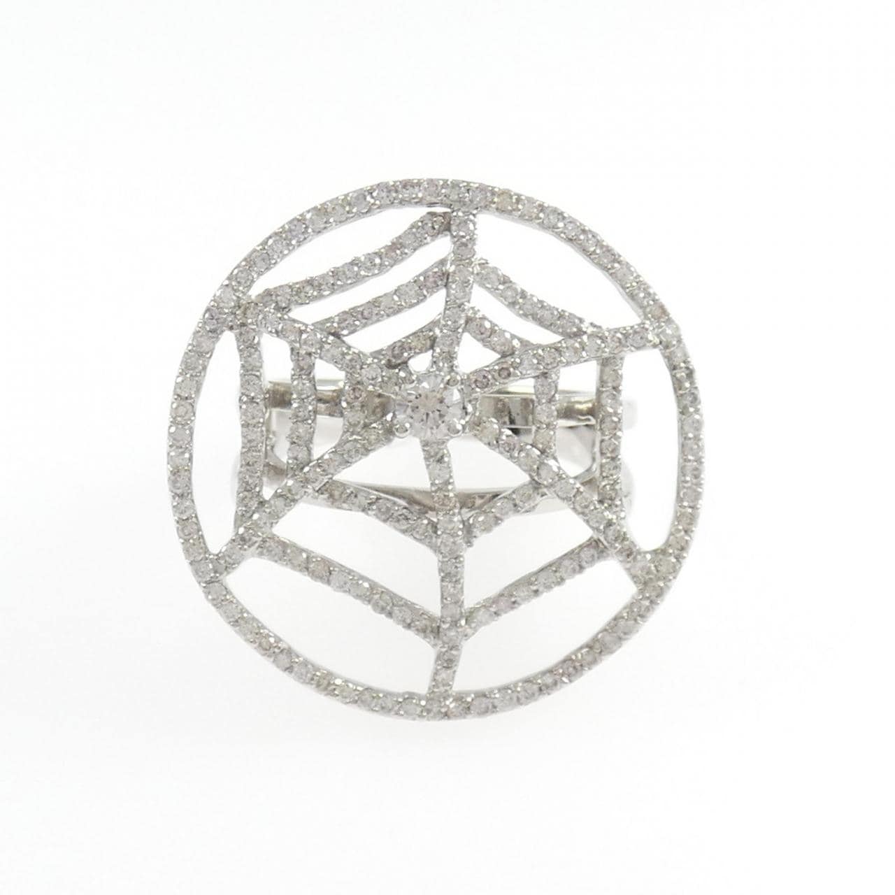 750WG ダイヤモンド リング 1.12CT