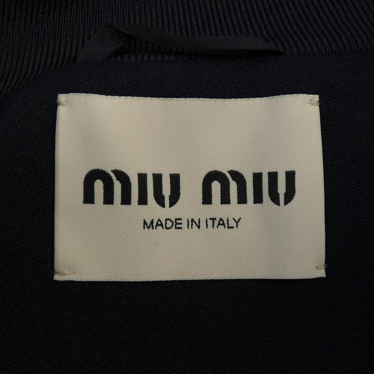 ミュウミュウ MIU MIU テクニカルジャージー ブルゾンジャケット ML1323 SOOO 140A ブルゾン