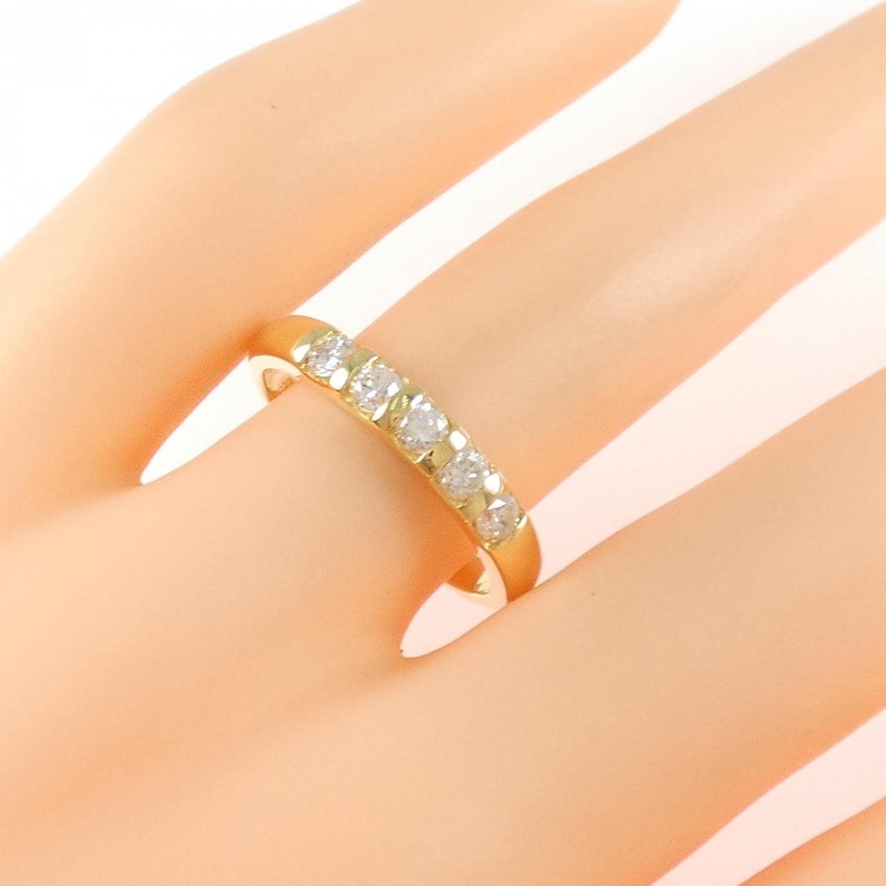 750YG ダイヤモンド リング