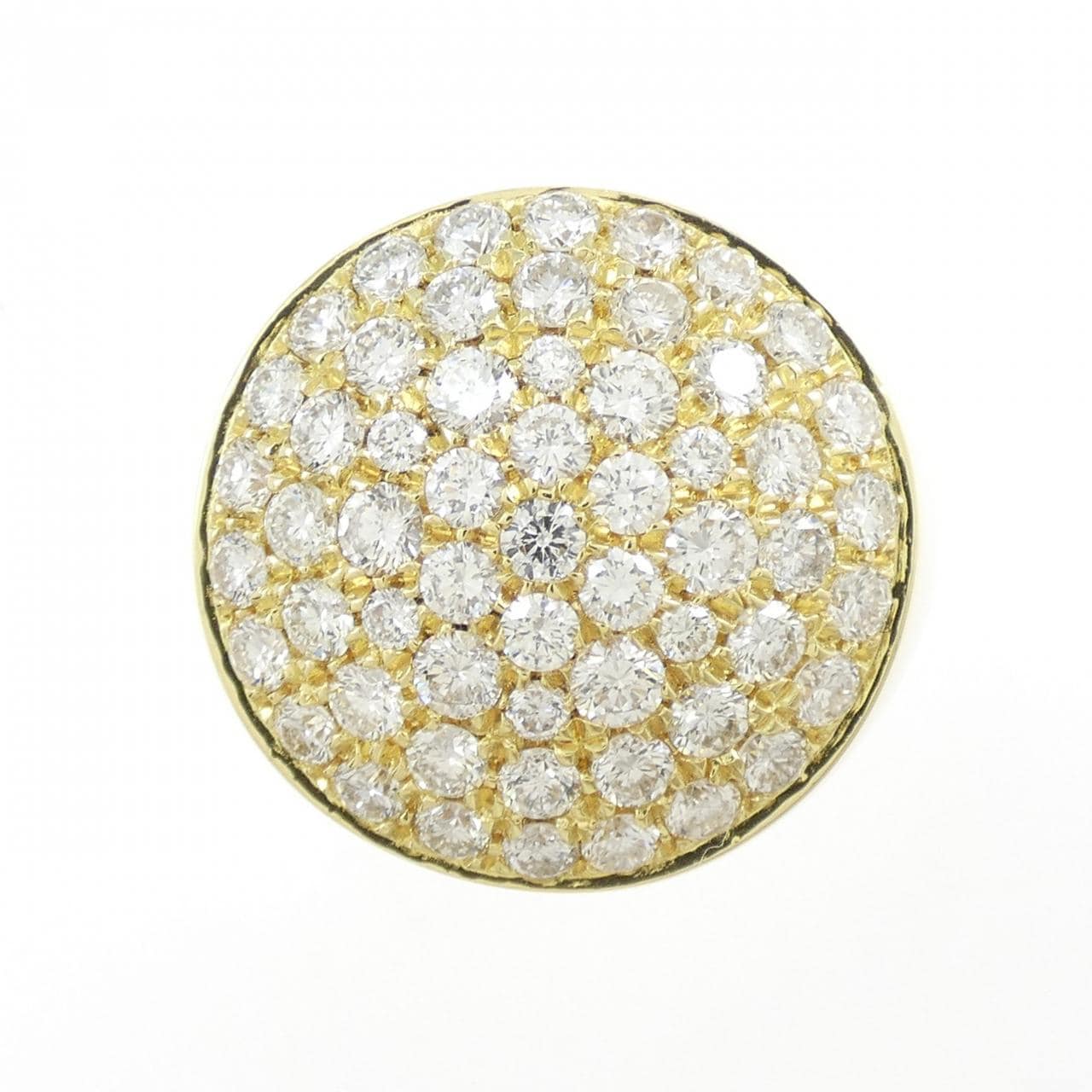 K18YG ダイヤモンド リング 2.03CT
