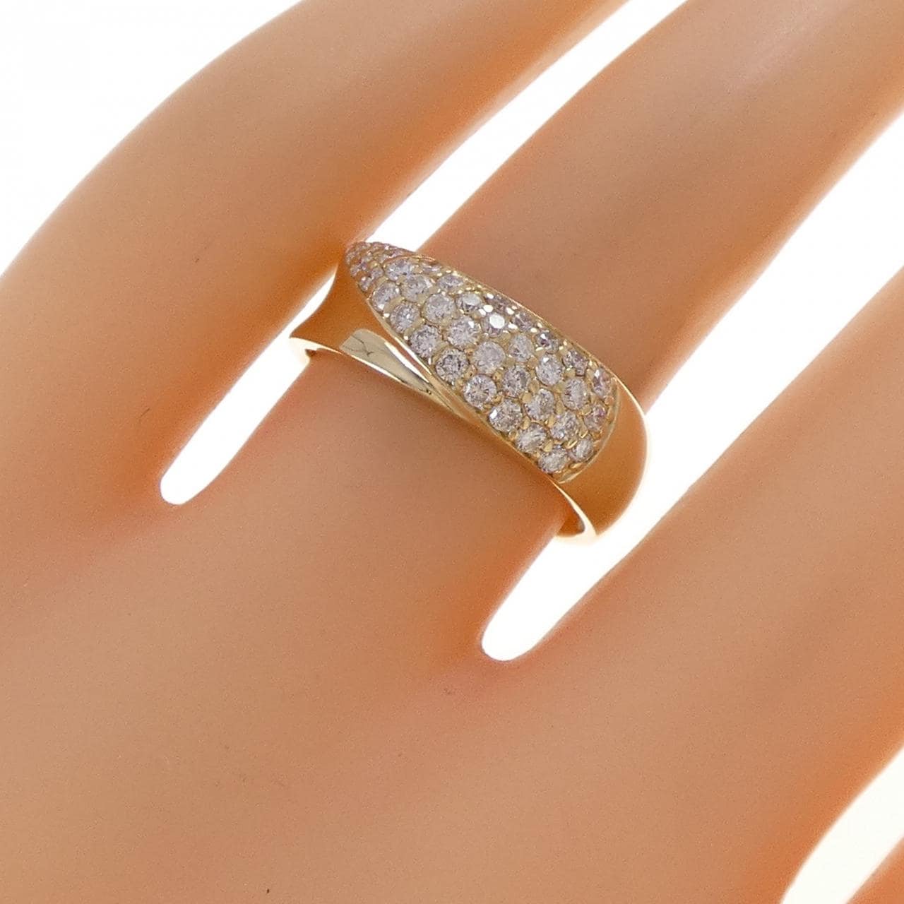 K18YG ダイヤモンド リング 0.51CT