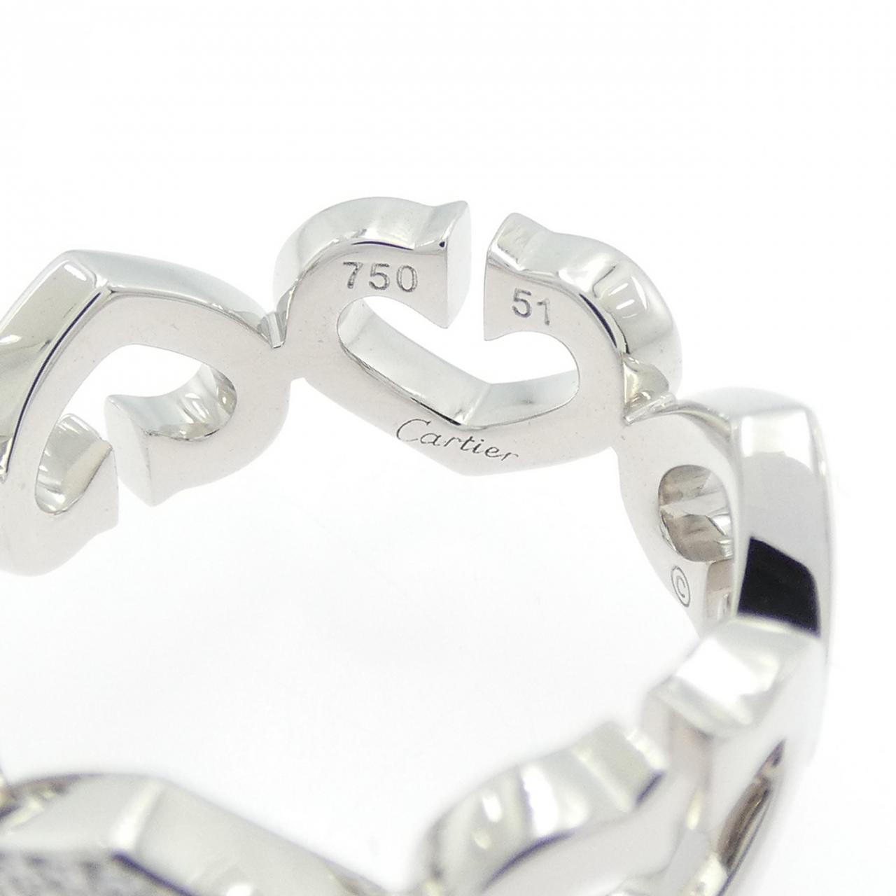 Cartier C heart 1P 戒指