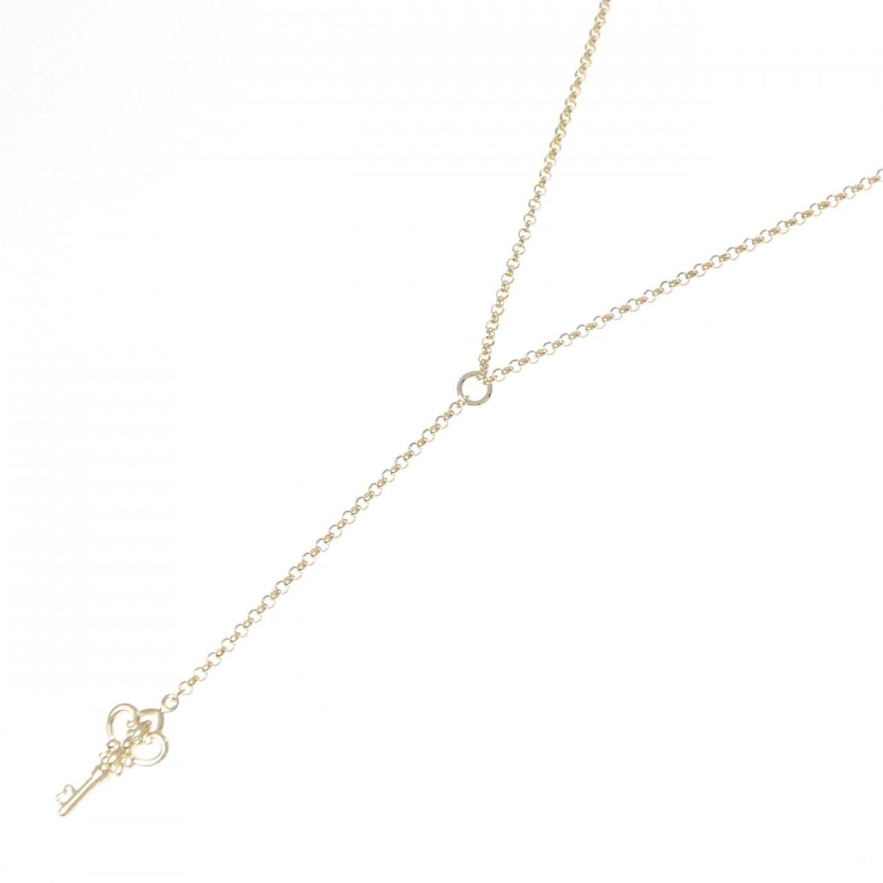 K18YG キー ネックレス