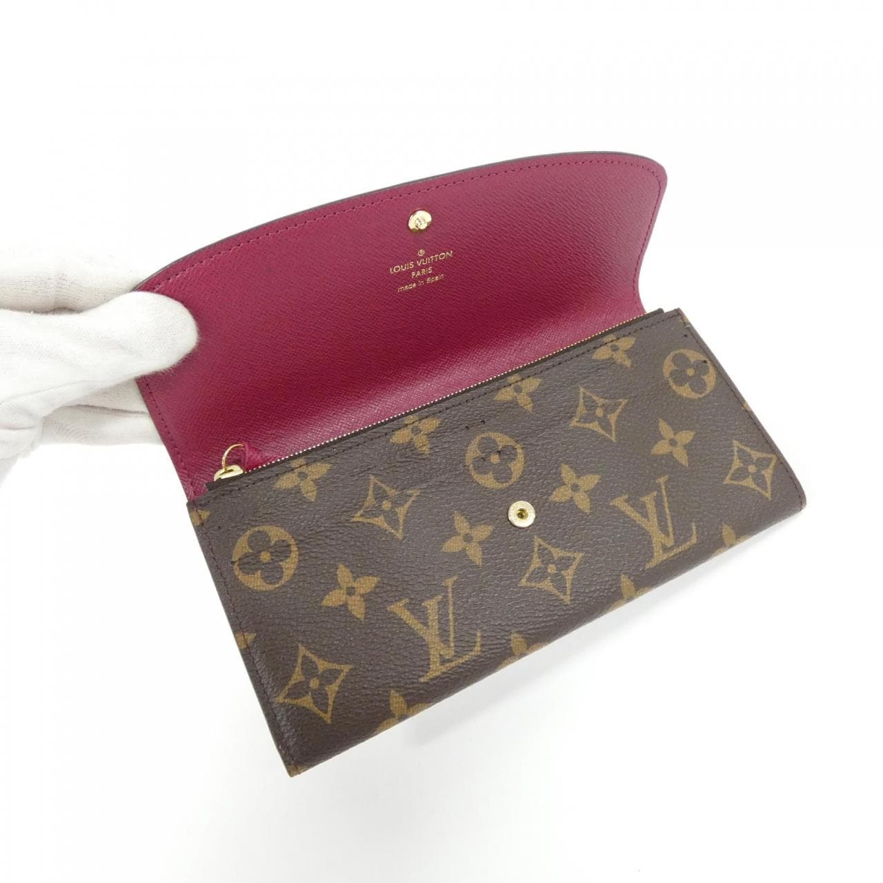 ルイヴィトン モノグラム ポルトフォイユ エミリー M60697 財布