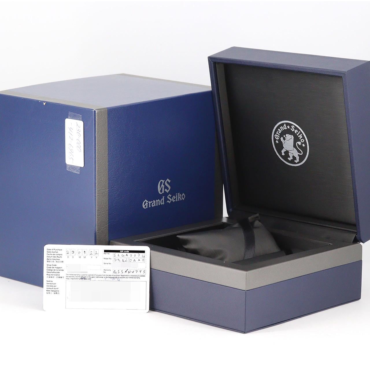 セイコー グランドセイコー･エボリューション9コレクション LIMITED 9RA2-0AA0/SLGA007 SS 自動巻