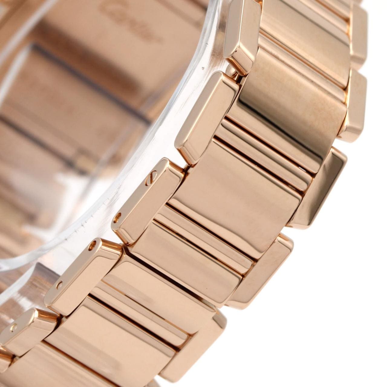 カルティエ タンクフランセーズSM PG W500264H PG･RG クォーツ