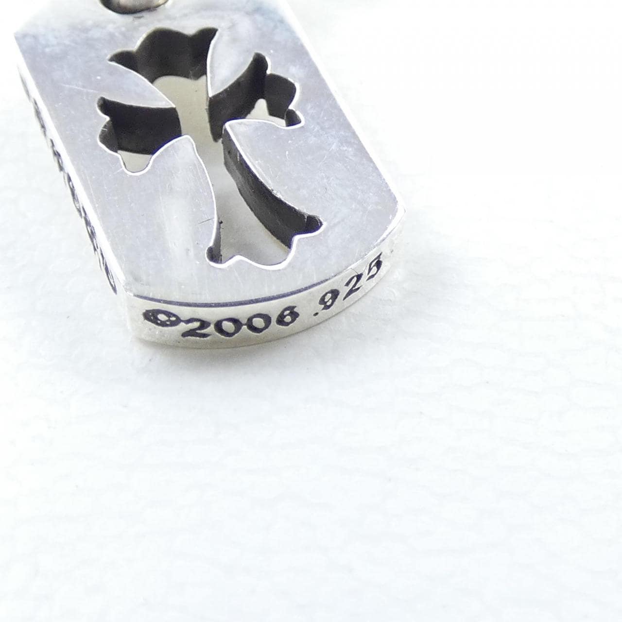 クロムハーツ CHROME HEARTS DOG TG TINY CO CROSS 2030333665SLVXXX001 ペンダント