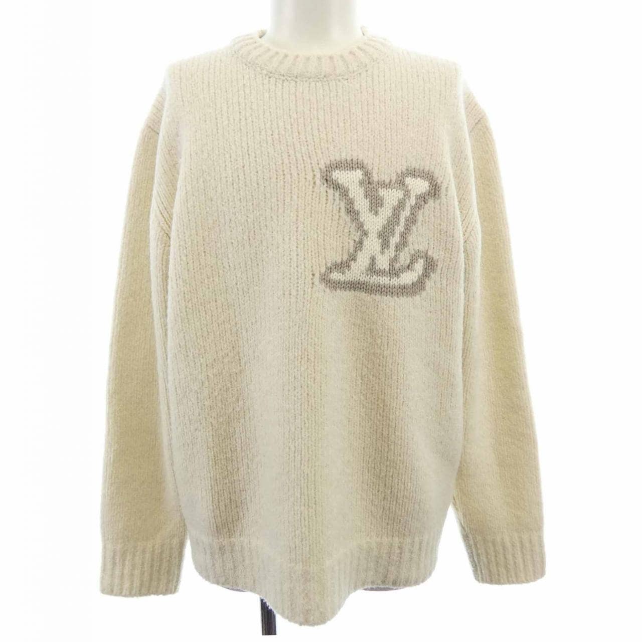 ルイヴィトン LOUIS VUITTON LV　インターシャ　クルーネック HQN45WQNC ニット