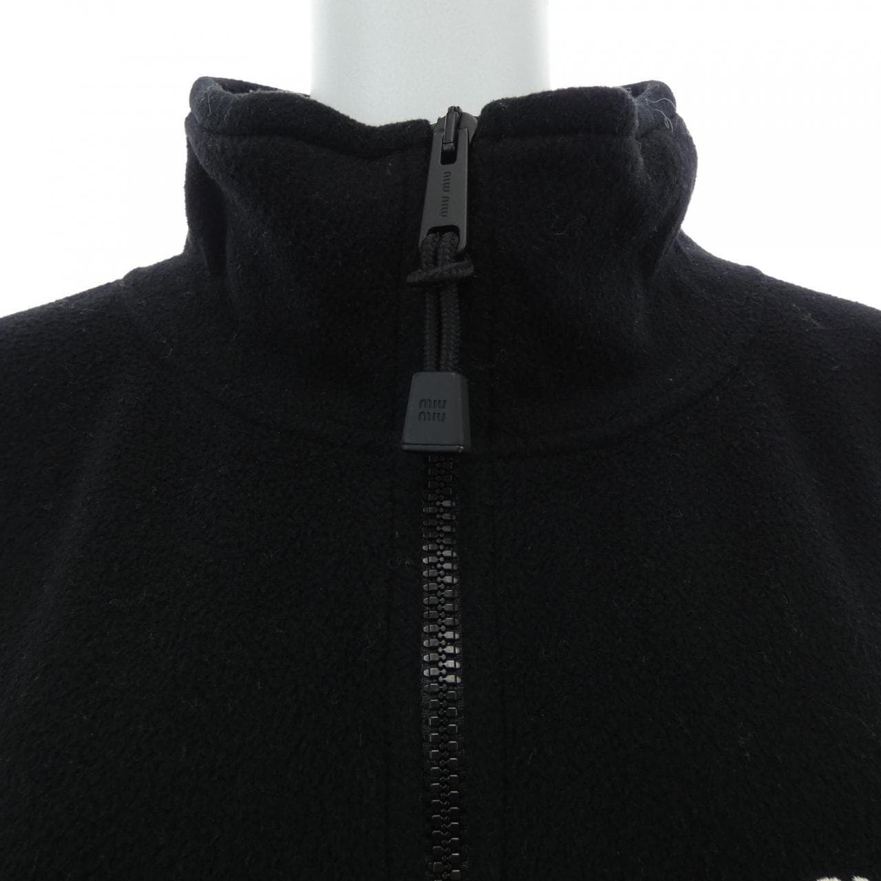 ミュウミュウ MIU MIU MIUMIUロゴ ハーフジップ MJL043 SOOO 13UK パーカー