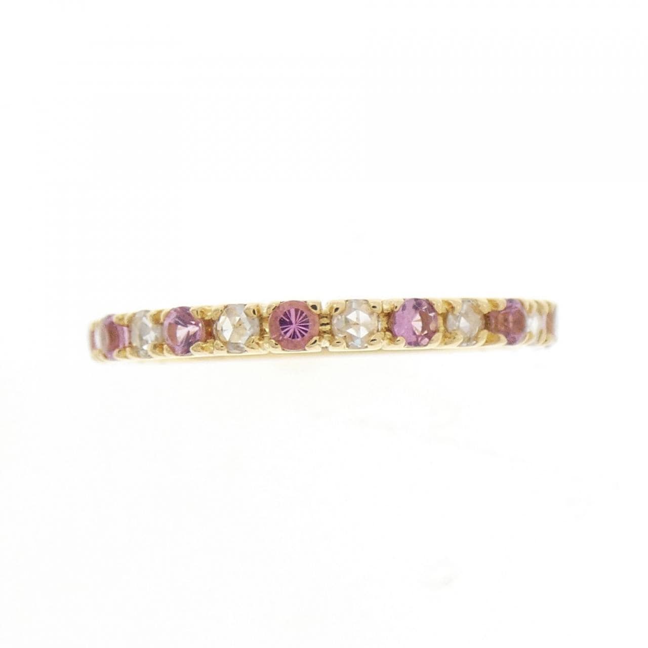 K18YG トルマリン リング