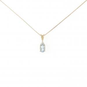 Aquamarine necklace