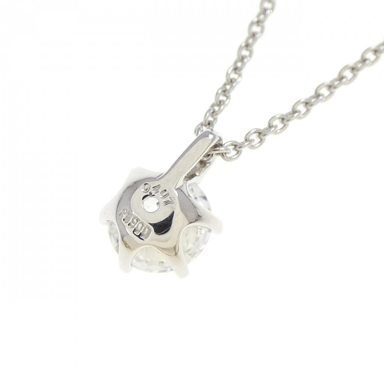 [再加工款] PT900/PT850钻石项链 0.407CT E SI1 EXT