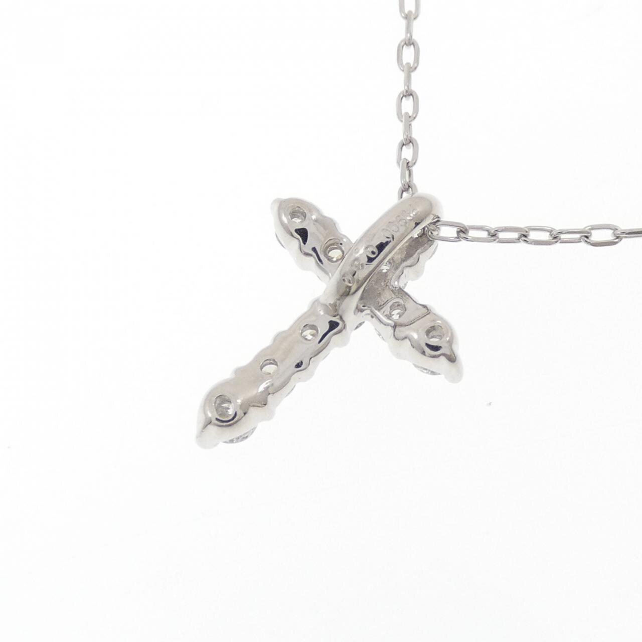 PT900/PT850 ダイヤモンド ネックレス 0.30CT