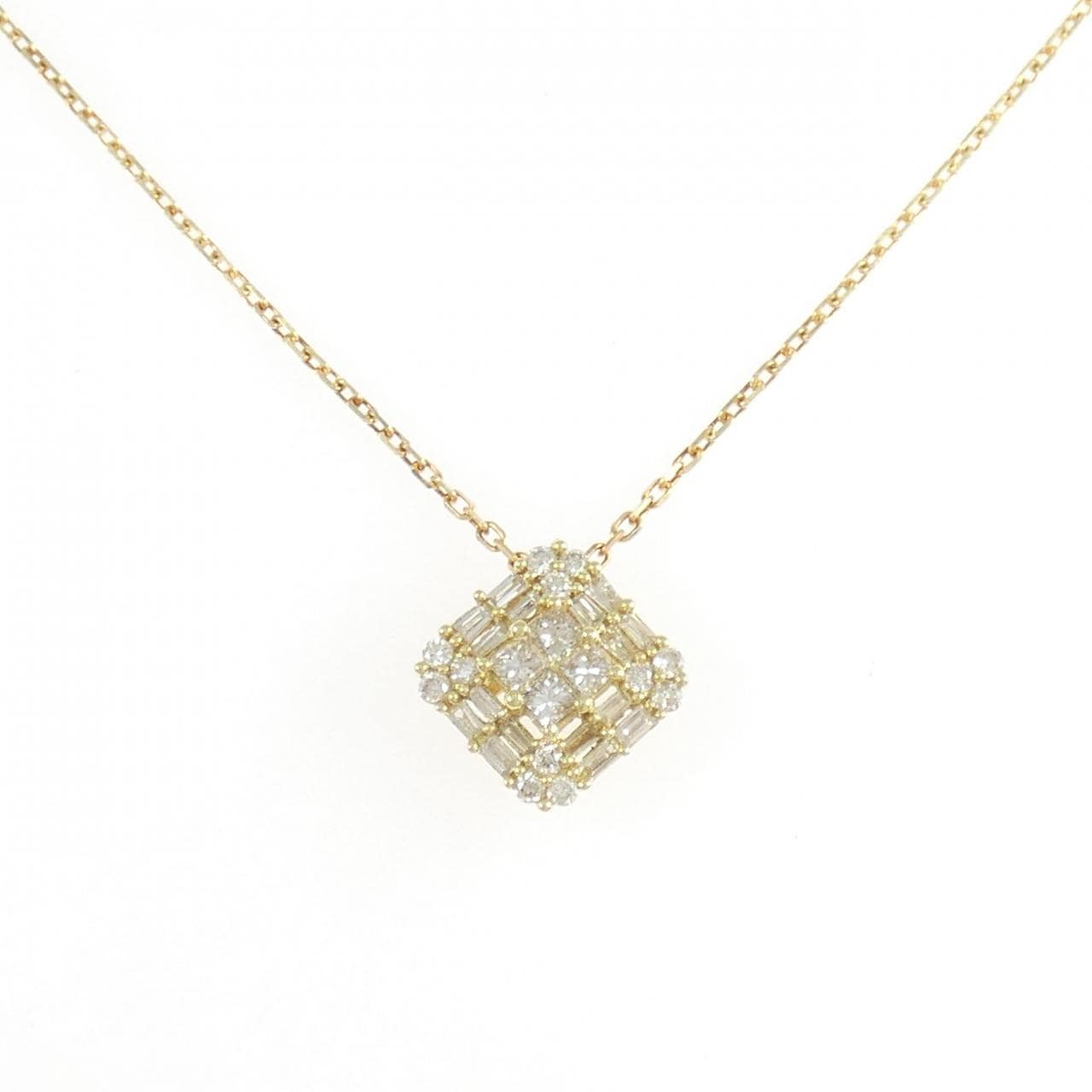 K18YG ダイヤモンド ネックレス 0.50CT