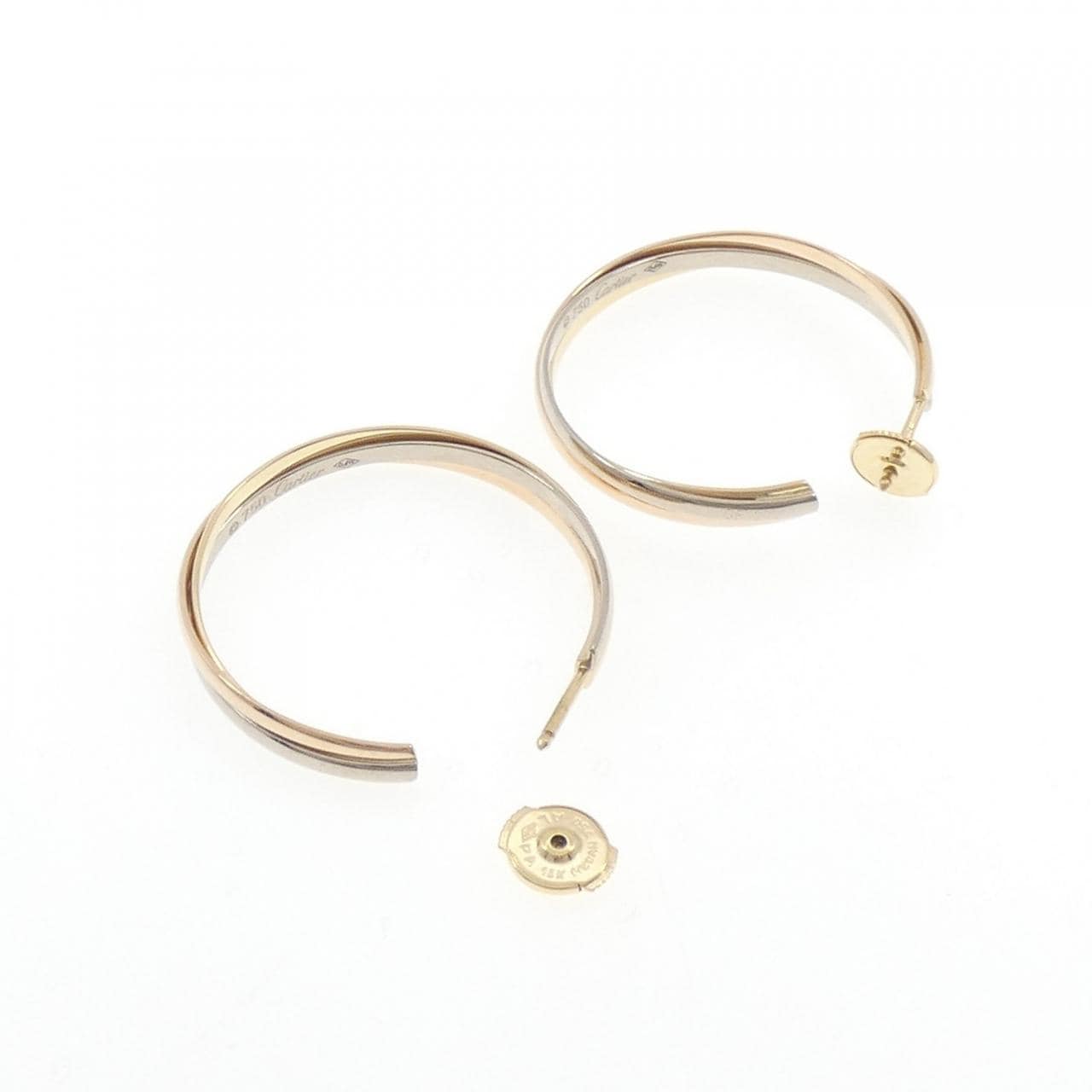 カルティエ トリニティ フープ ピアス