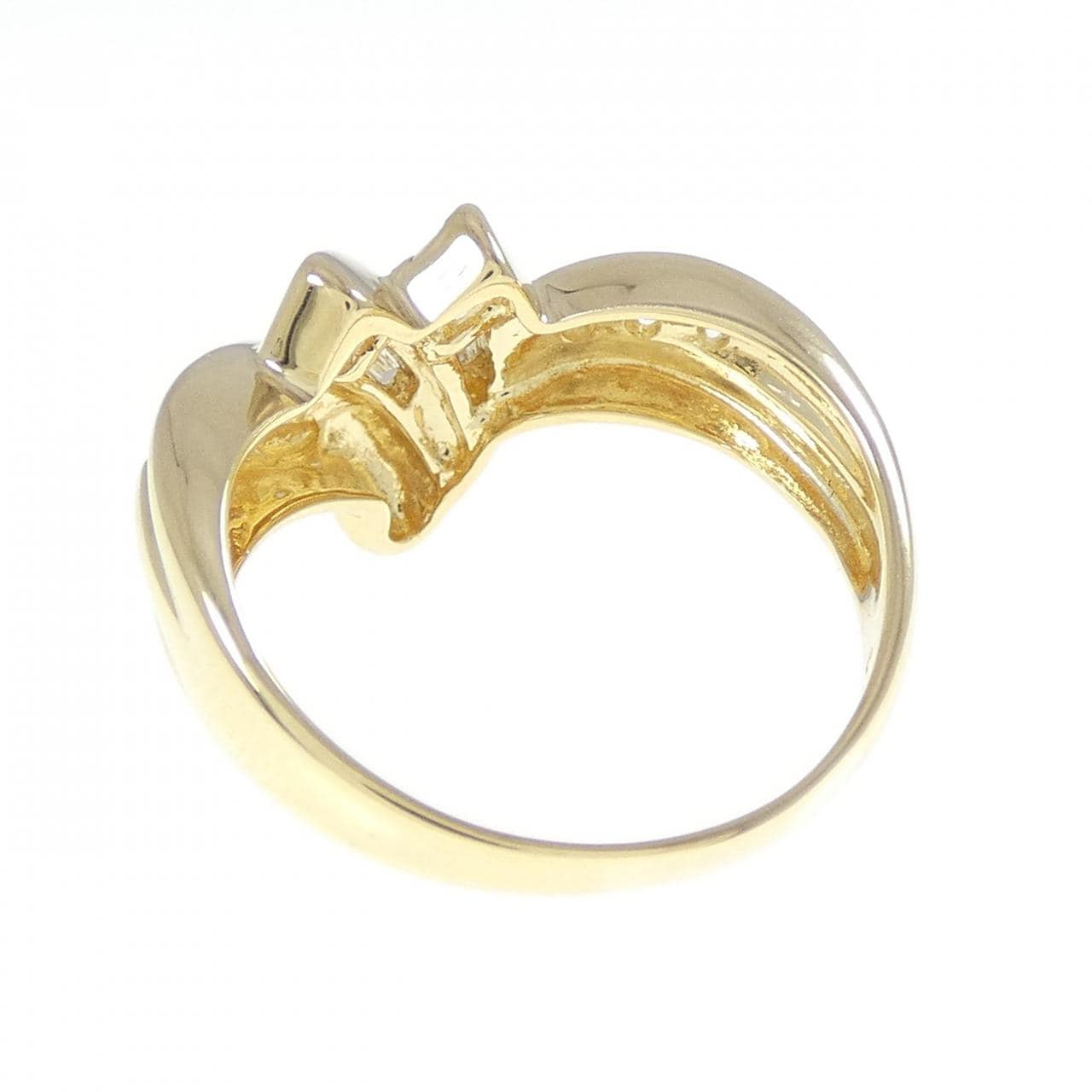 K18YG ダイヤモンド リング 0.29CT