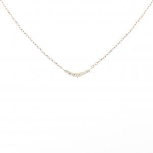 アガット ダイヤモンド ネックレス 0.05CT