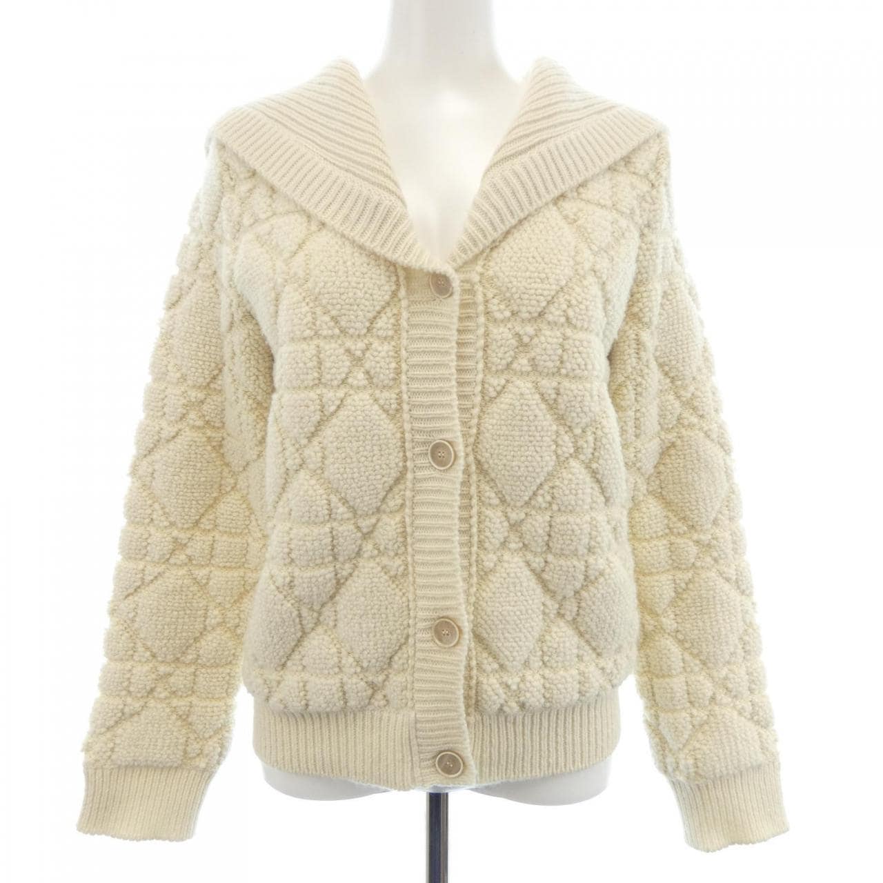 クリスチャンディオール CHRISTIAN DIOR マクロカナージュ MACROCANNAGE 514G14A3400 カーディガン