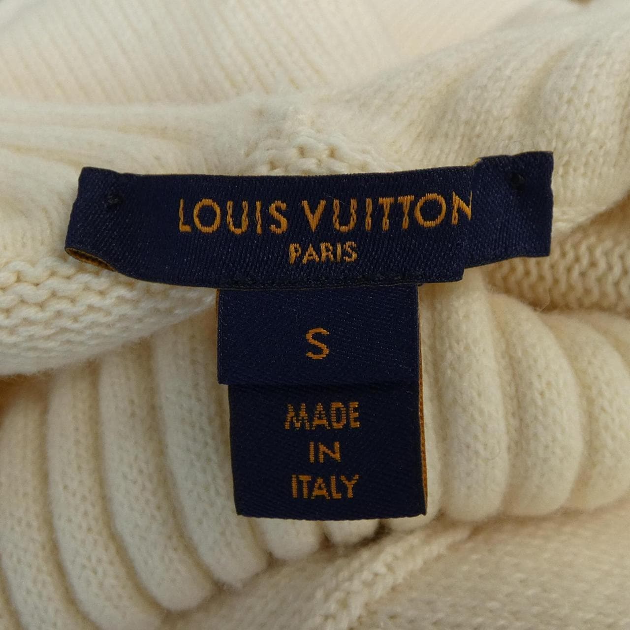 ルイヴィトン LOUIS VUITTON オープンスリーブカシミヤプルオーバー FNKL24PU7 ニット