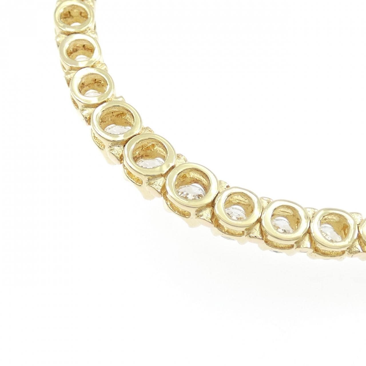 K18YG ダイヤモンド ネックレス 6.373CT