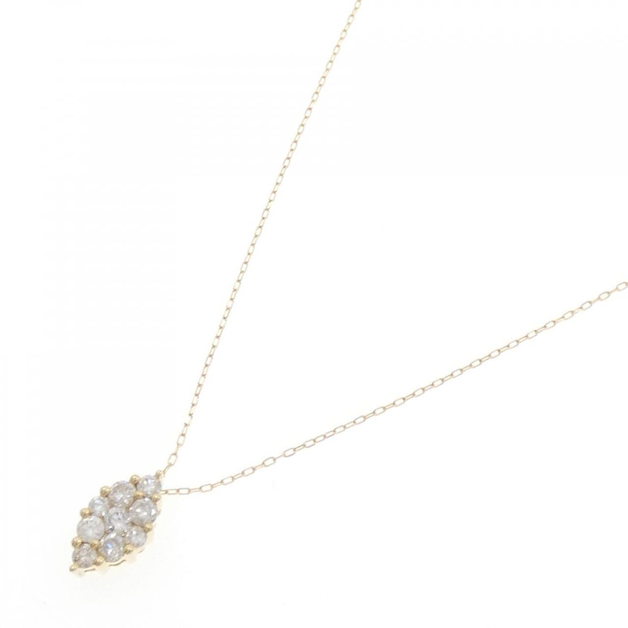 K18YG ダイヤモンド ネックレス 0.50CT