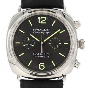 【ノーメンテナンス還元価格】パネライ ラジオミールクロノグラフ PAM00369 SS 自動巻