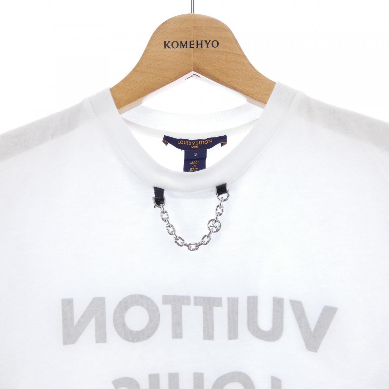 ルイヴィトン LOUIS VUITTON LOUIS VUITTONプリントTシャツ FITS02LCT Tシャツ