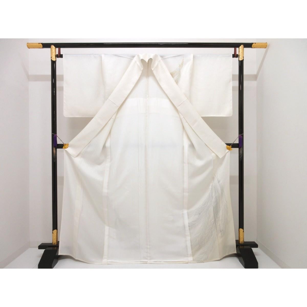 【新品】単衣　訪問着　京友禅金彩加工