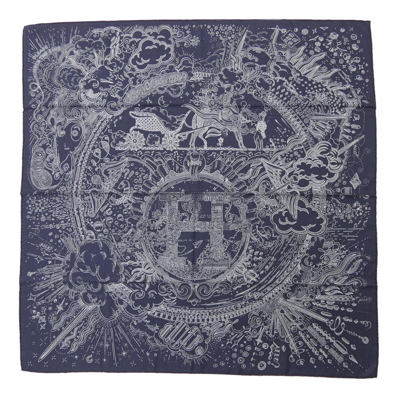 エルメス HERMES PLESE HPLD THE LINE H104187T カレH 100 ショール