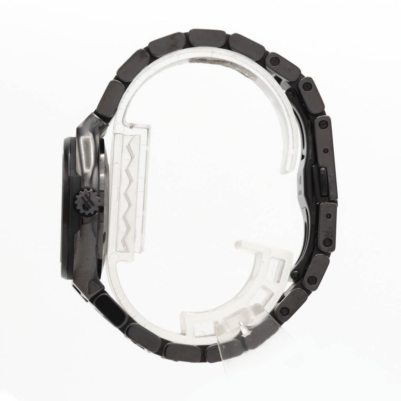 ウブロ クラシックフュージョンブラックマジックブレスレットダイヤモンド 585.CM.1470.CM.1204 セラミック 自動巻