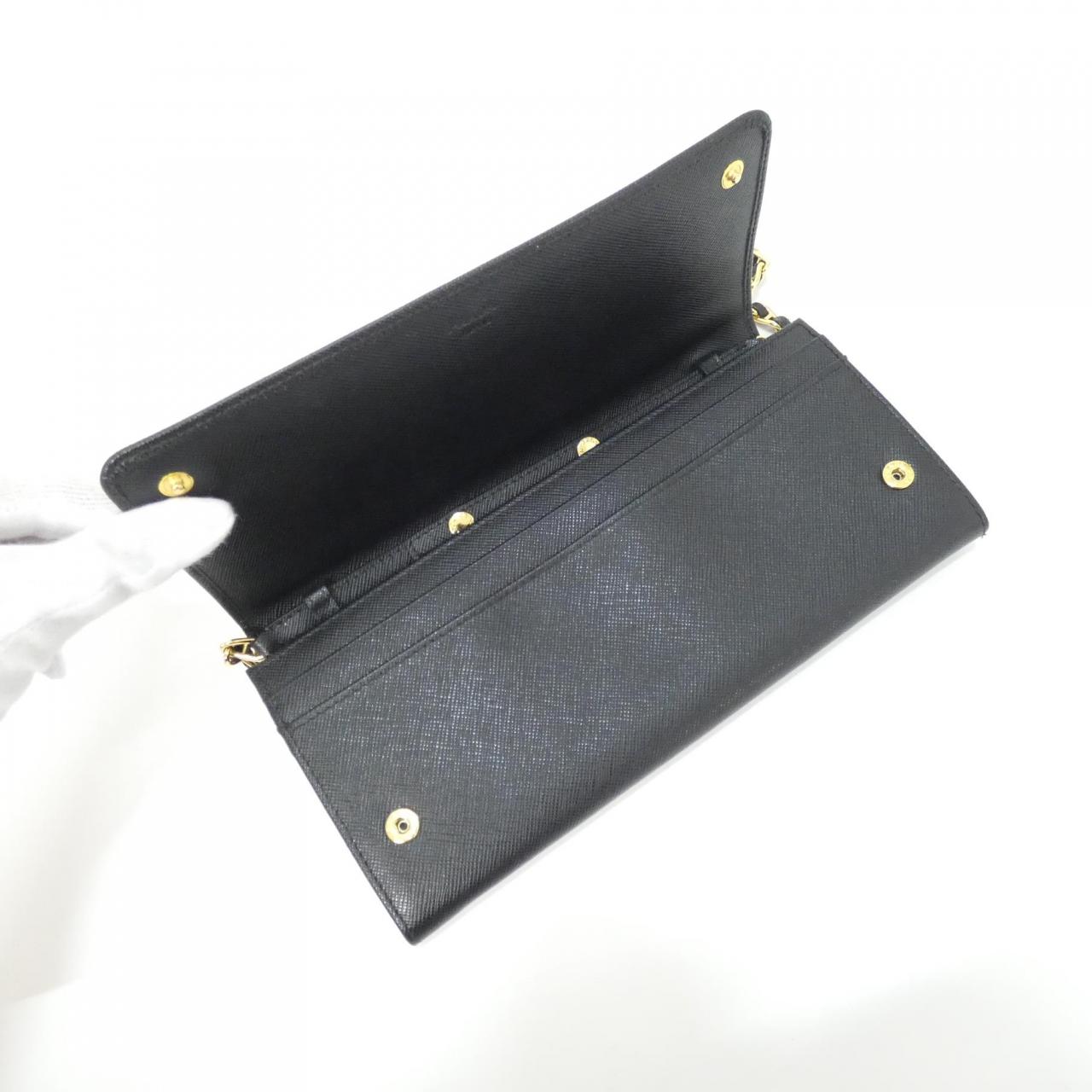 プラダ 1M1290 チェーンウォレット