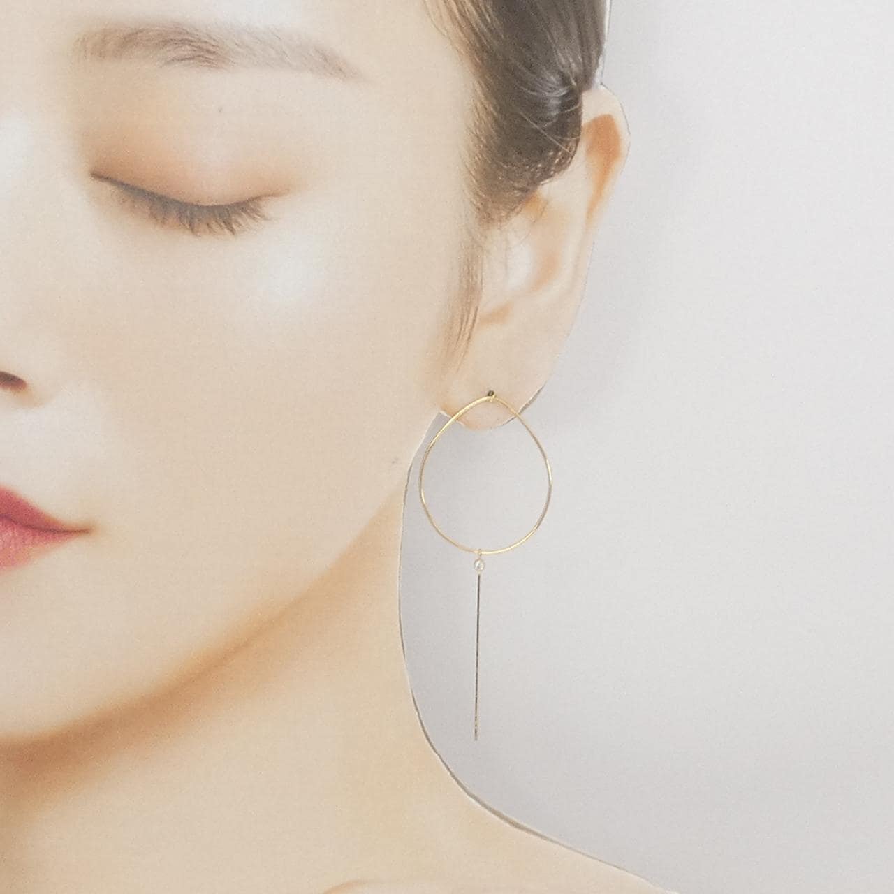 トーカティブ ダイヤモンド ピアス 0.04CT