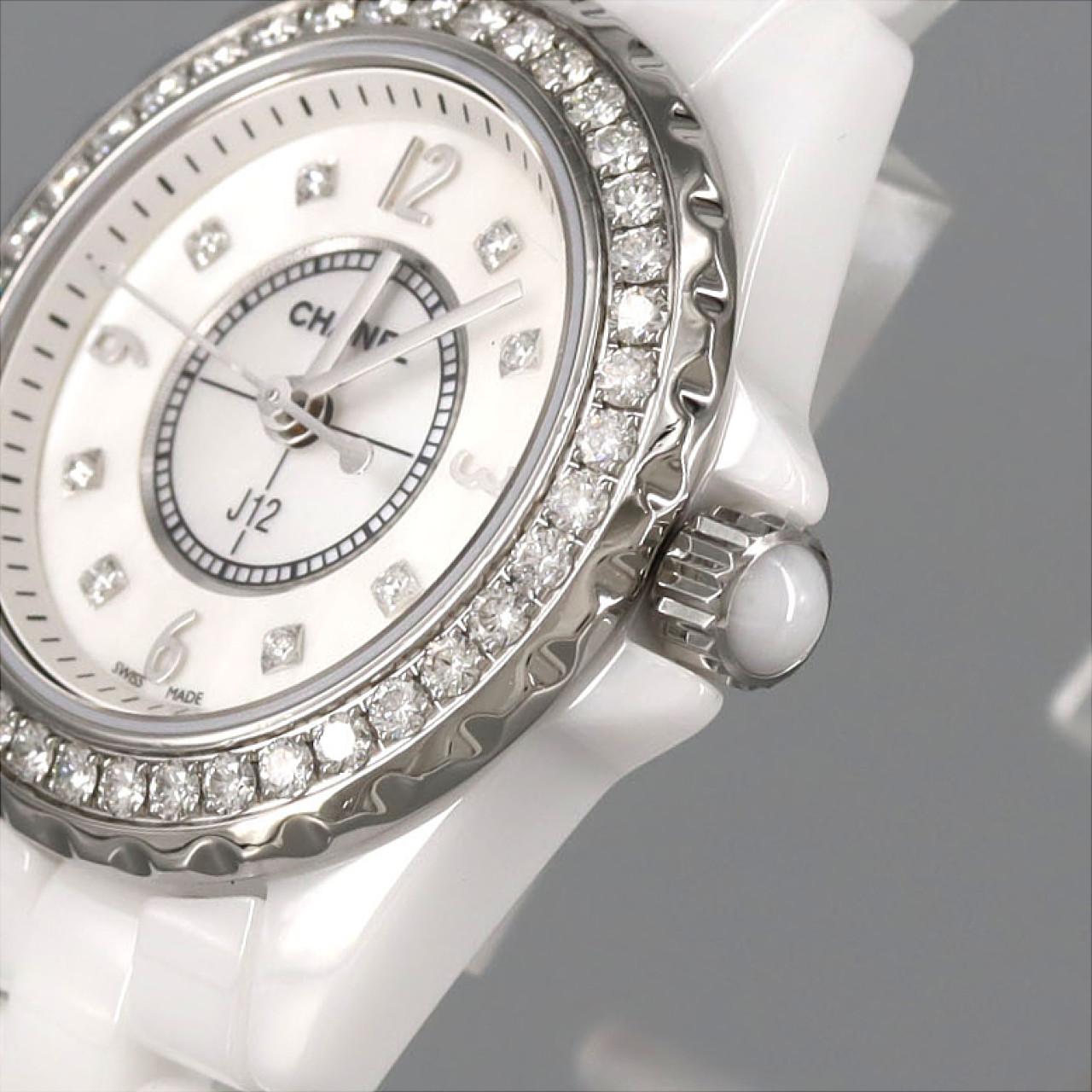 シャネル J12 29mmセラミック/D･8P H2572 セラミック クォーツ