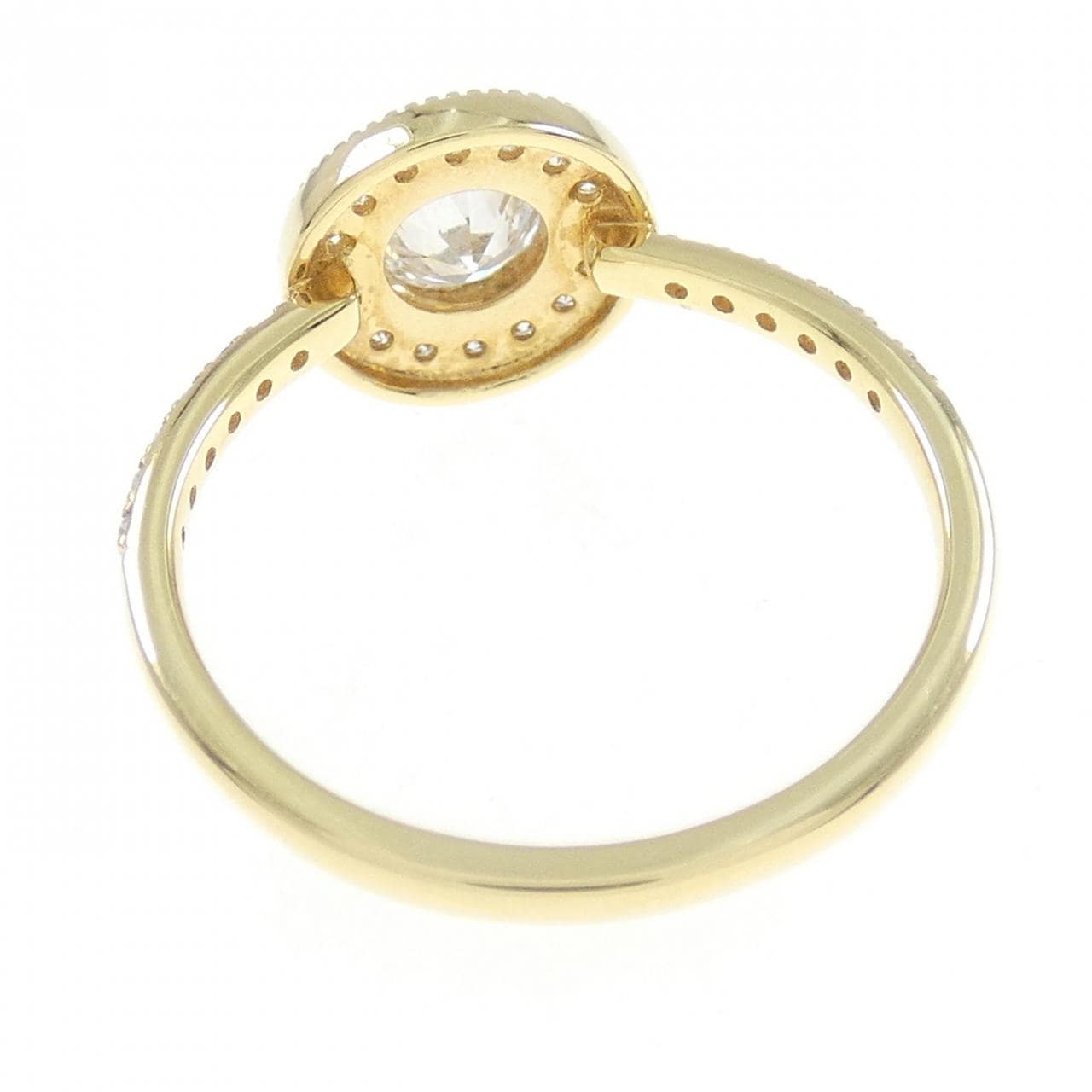 【新品】K18YG ダイヤモンド リング 0.45CT