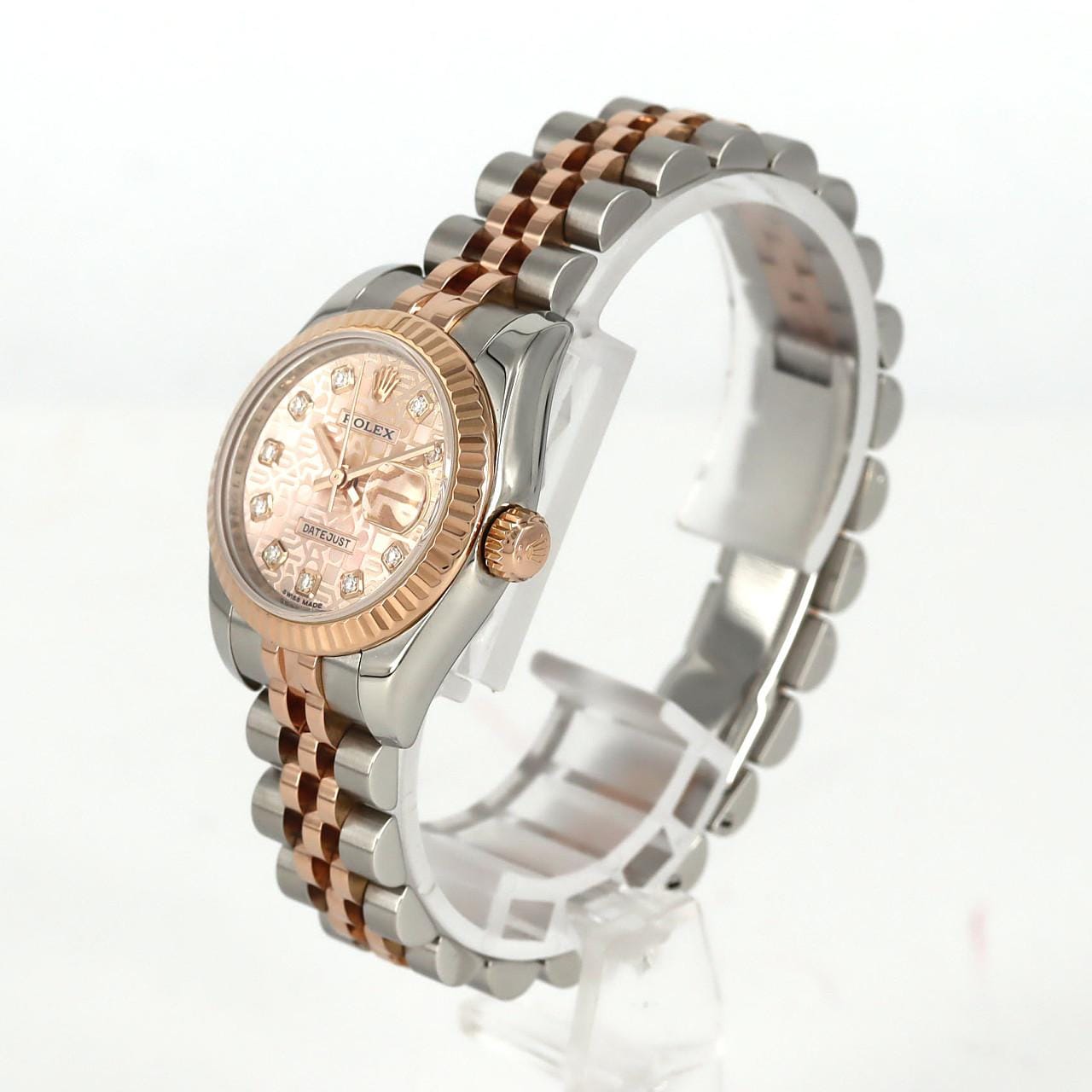 ロレックス デイトジャスト 179171G SSxPG 自動巻 ランダム番