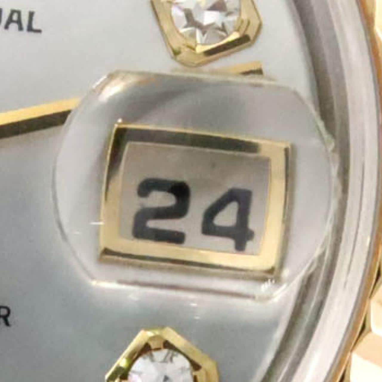 ロレックス デイトジャスト 79173NG SSxYG 自動巻 K番