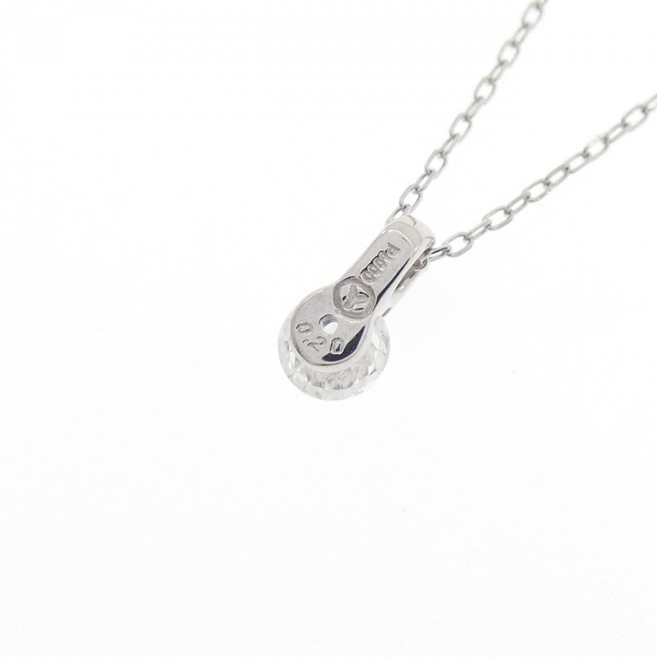 PT900/PT850 ダイヤモンド ネックレス 0.20CT