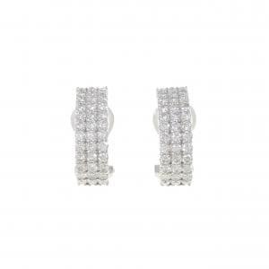 K18WG ダイヤモンド ピアス/イヤリング 1.32CT