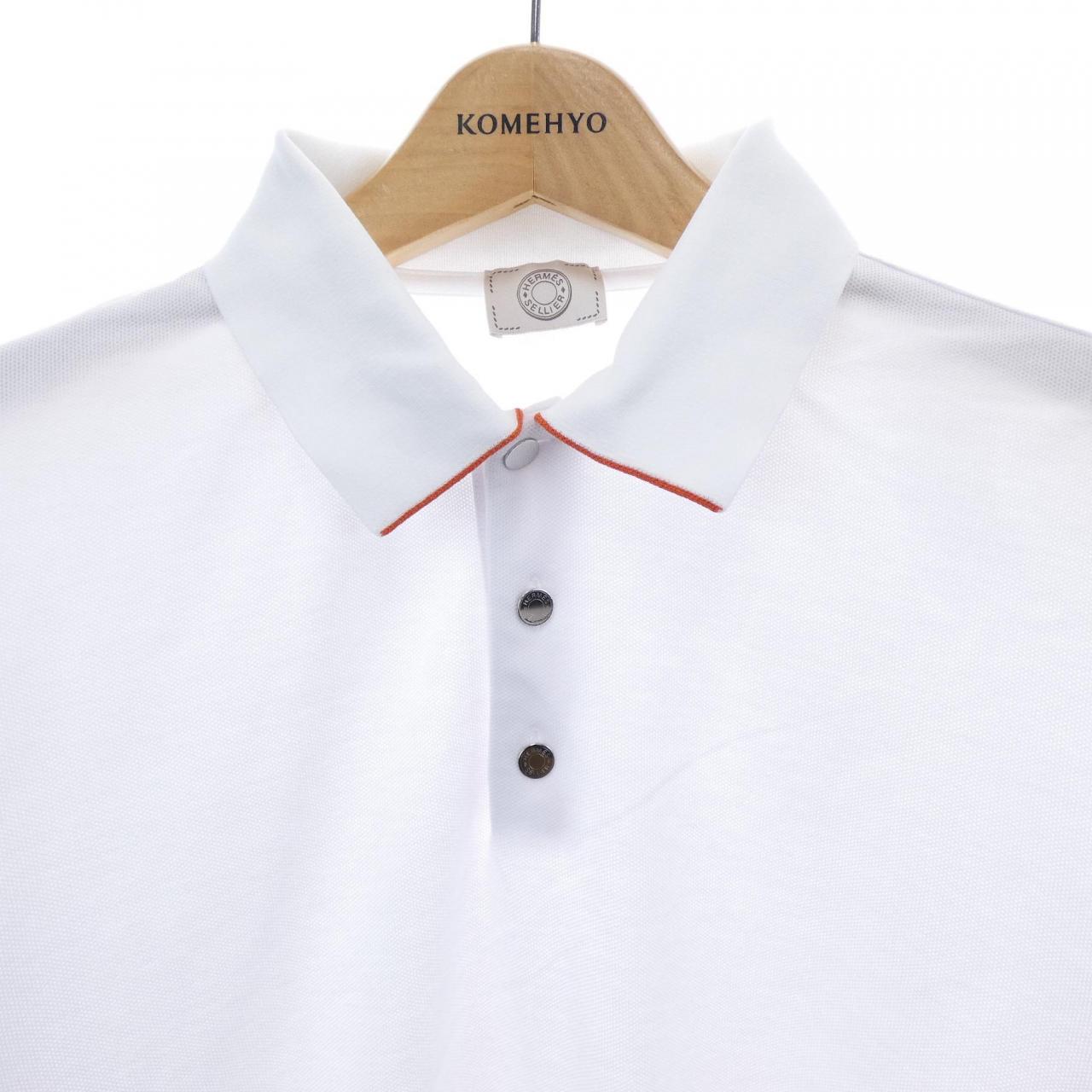 エルメス HERMES クルードセル SELLIER H800271E ドゥブル･ジュー ポロシャツ