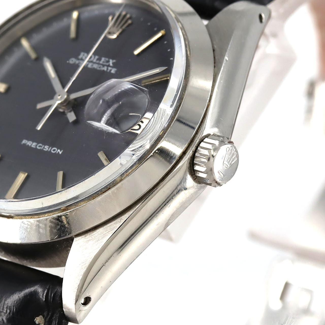 ロレックス オイスターデイト 6694 SS 手巻 2番台