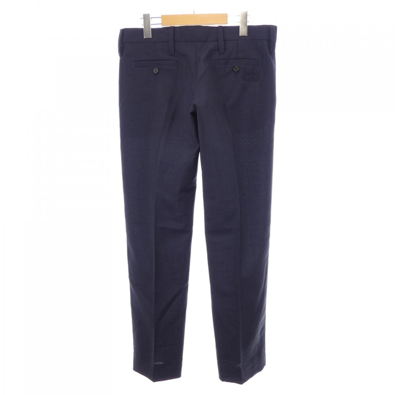 ミュウミュウ MIU MIU MIUMIUロゴ パンツ