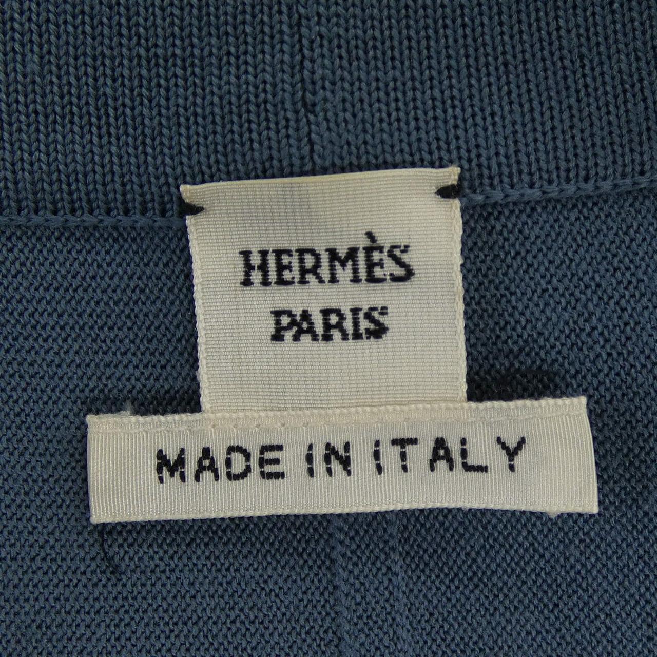 エルメス HERMES *87-7712 ツイルレーヌ ロングカーディガン