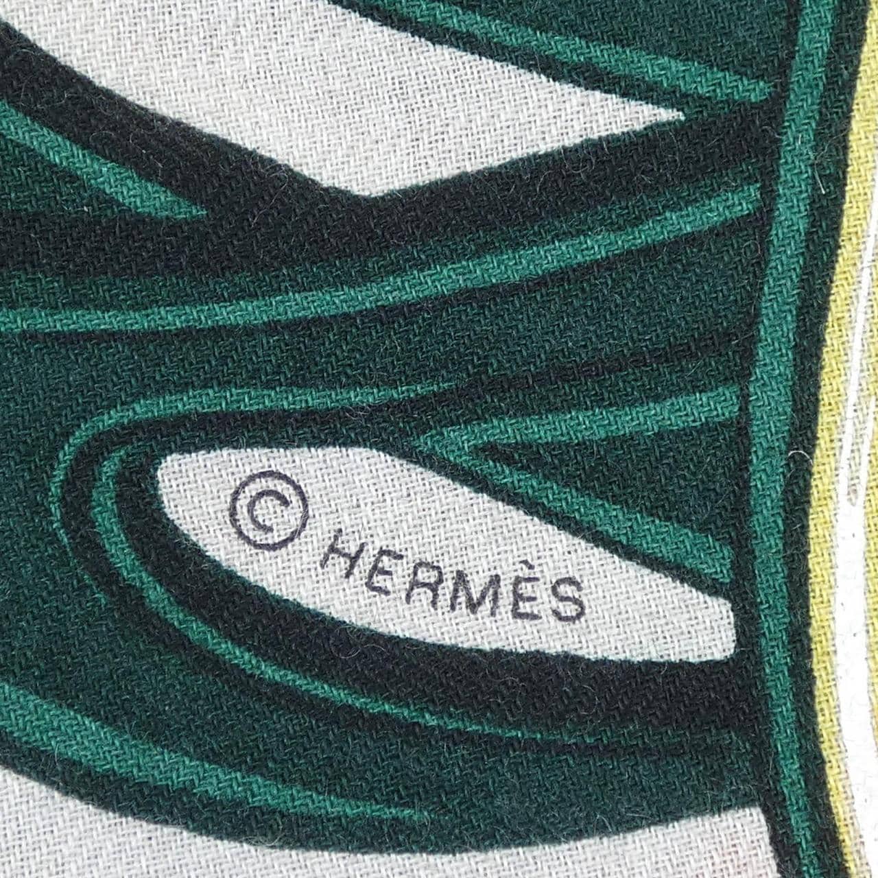 エルメス HERMES BRIDES DE GALA APPLIQUE PIQUE H243940S カレジェアン140 ショール