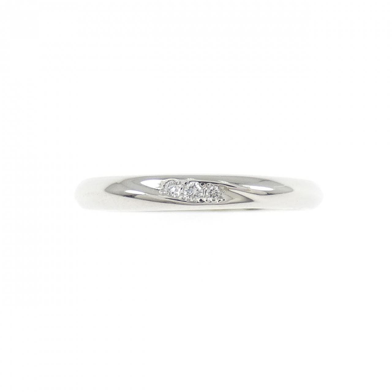 PT950 Diamond ring 0.01CT