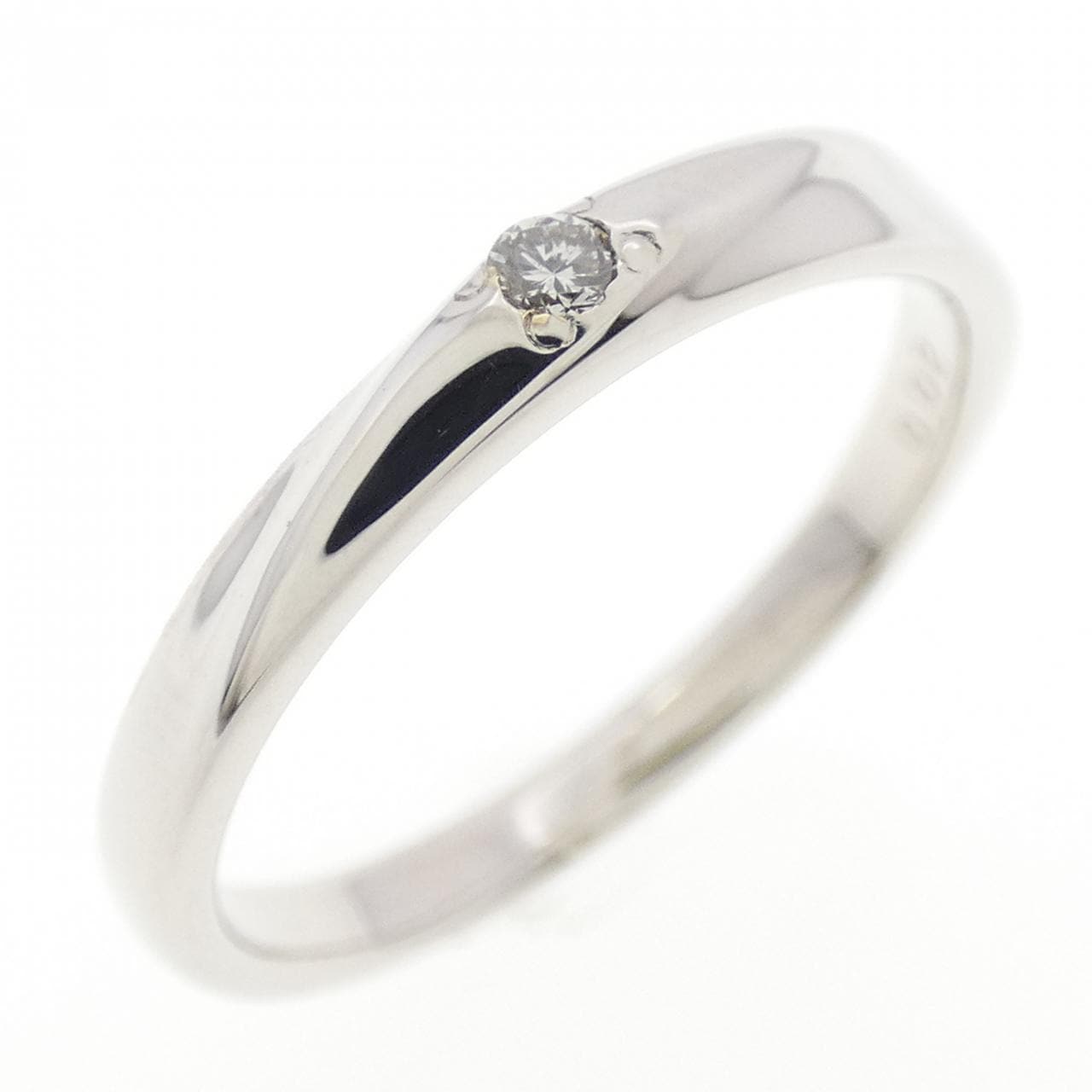 K10WG ダイヤモンド リング 0.02CT