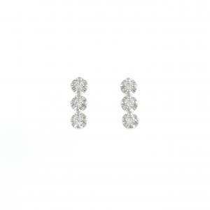 PT900 ダイヤモンド ピアス